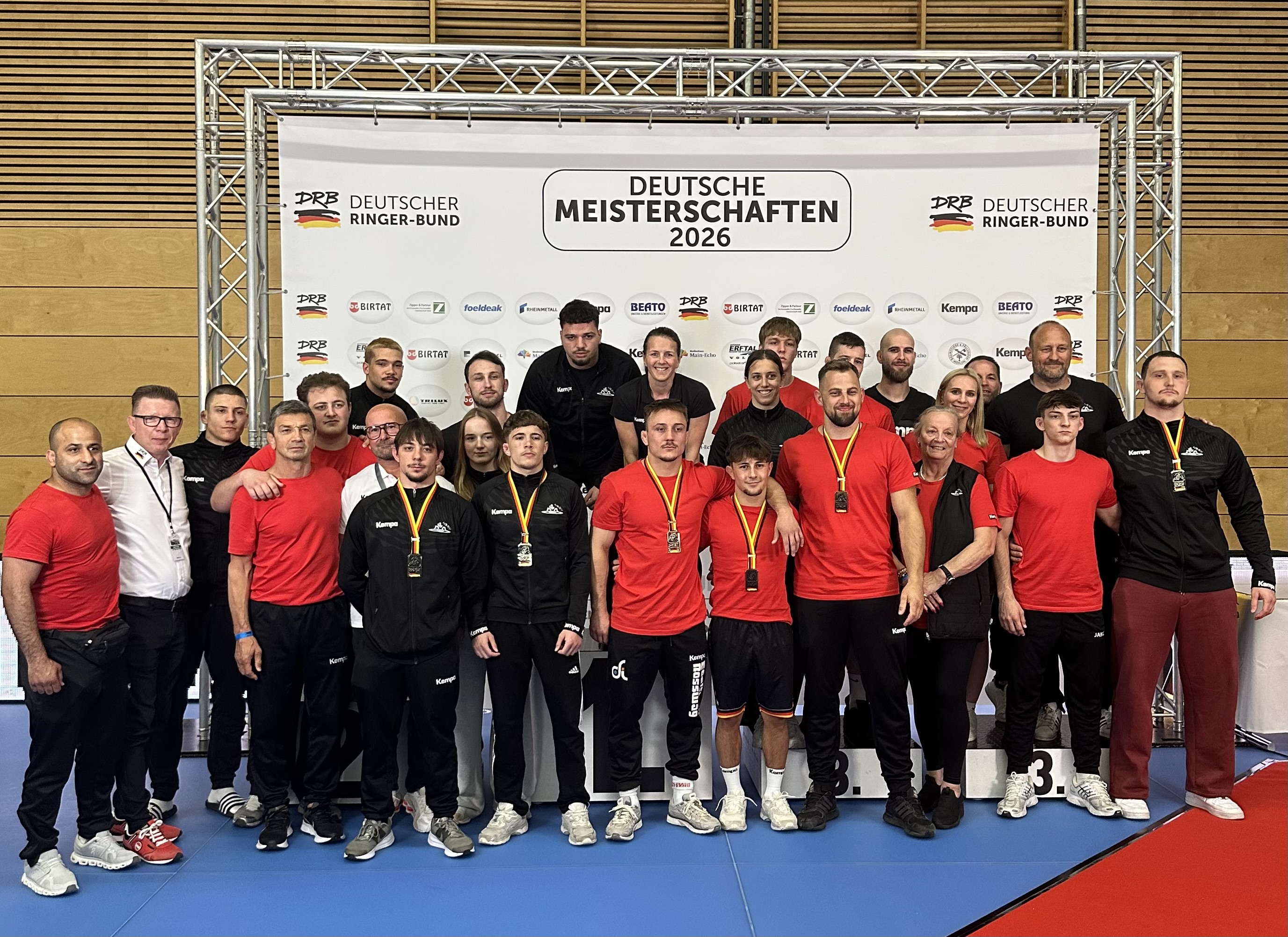 Unser Team bei den Deutschen Meisterschaften in Elsenfeld